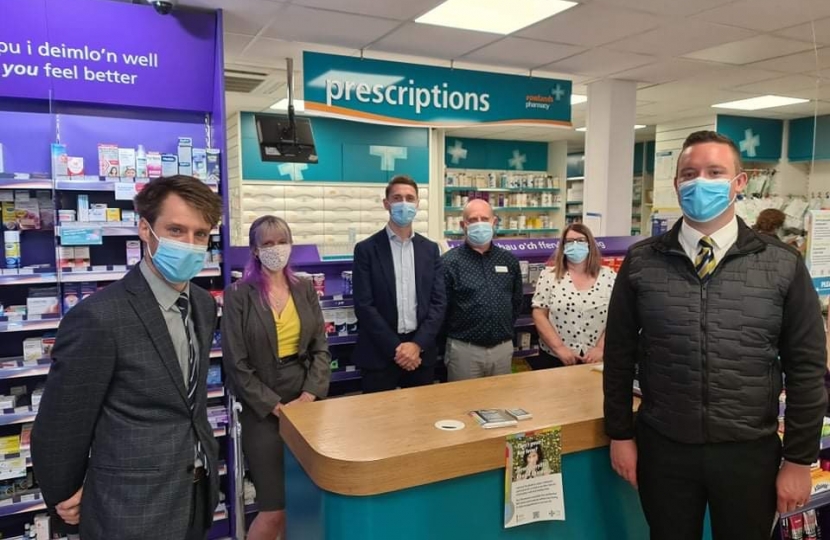 Rowlands Pharmacy Visit GD and SR