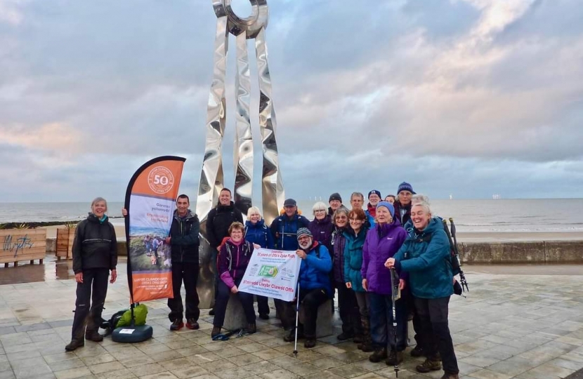 Gareth Davies MS Offa's Dyke 50 Years