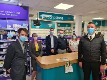 Rowlands Pharmacy Visit GD and SR