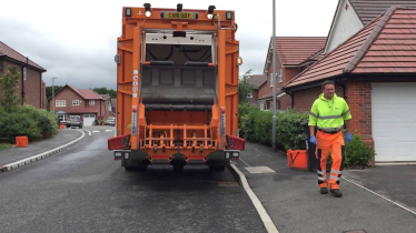 Bin collection - Denbighshire